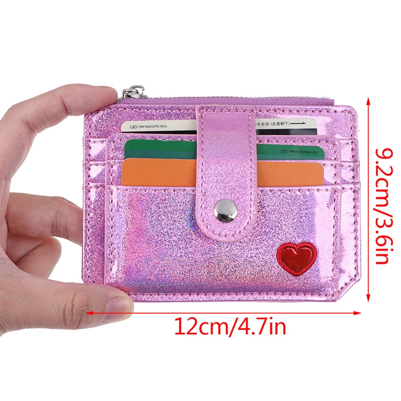 Women 1pcs Laser Shining Card Bag Driver