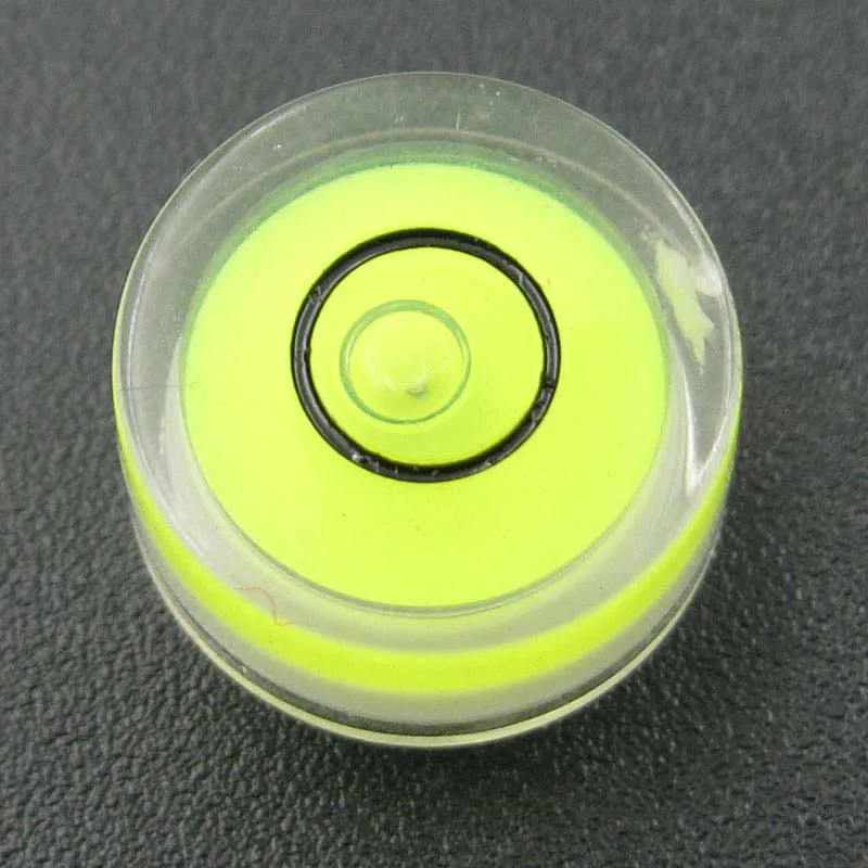 Pack De 2 Niveles De Burbuja Redondos De 50 Mm – órbita De 360° Para Medir Superficies Y Nivelar Trípodes, Mesas Y Estanterías