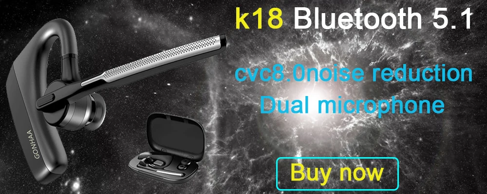 K10 Bluetooth Earphones Wireless 