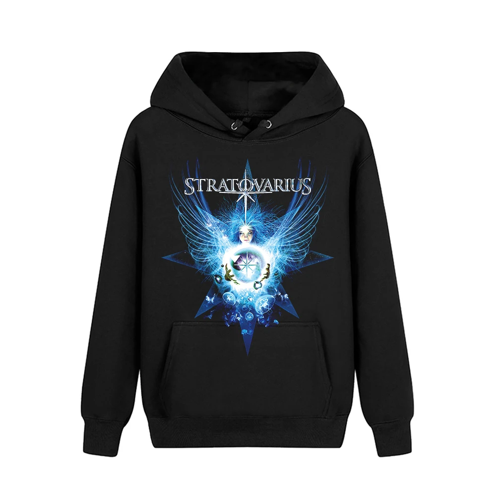 5 5 дизайнов Angel Stratovarius band pollover Толстовка Rock Nice мягкие теплые толстовки Панк хеви-метал sudadera флисовая верхняя одежда - Цвет: 5