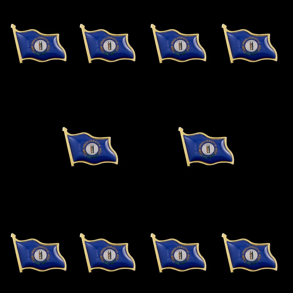 

10 шт., разноцветные эмалированные заколки в виде брошей