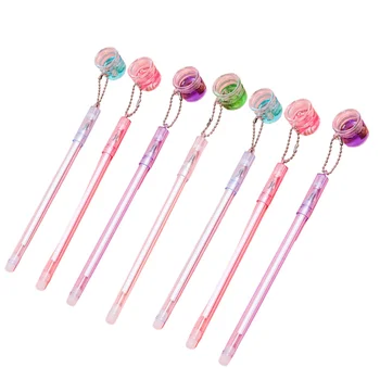 

7 Pcs Lightweight Portable Cute Practcasl Roller Pen Sign Pen Rollerball Pen Gel Pens for Women Students Children Men
