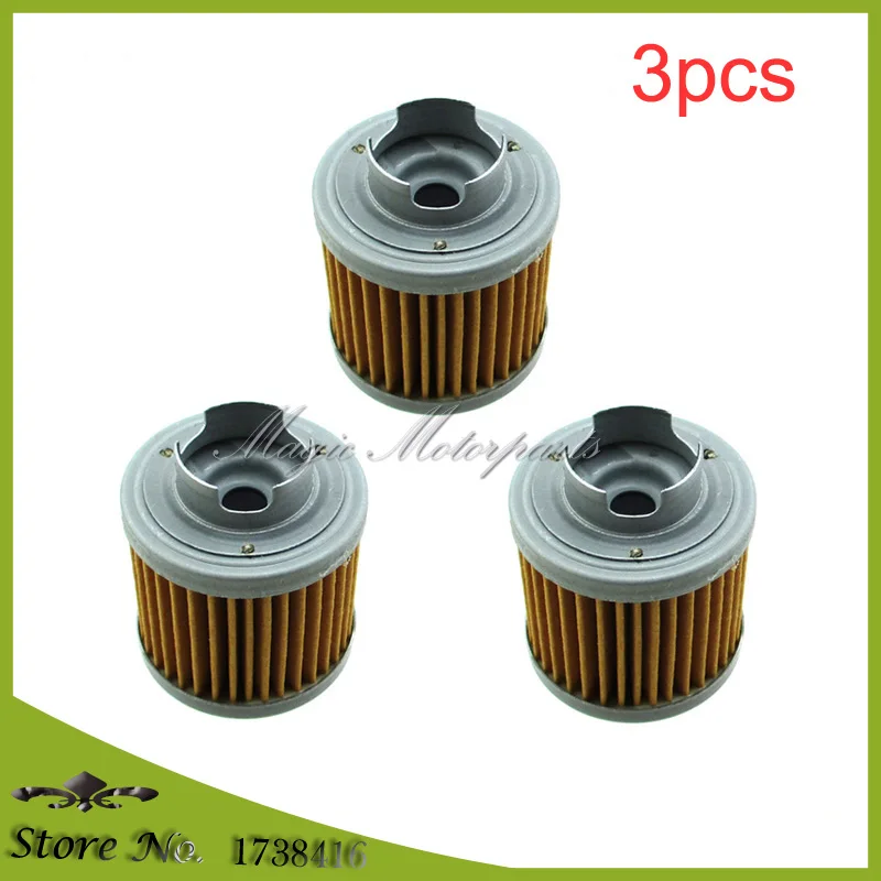 3pcs Oil Filter For Kitaco Clutch Cover Honda Grom 125 Ktc1002 Daytona