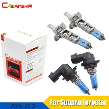 

Cawanerl 4 Pieces 100W Car Halogen Light Headlight 4300K High Power Styling For Subaru Forester Wagon 2.5L 2006-2010