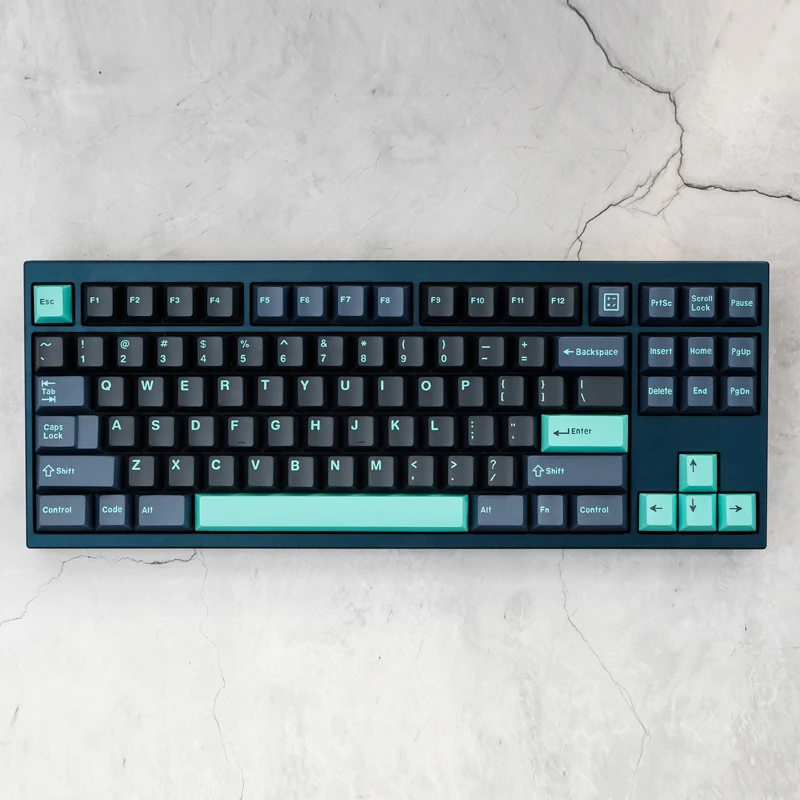 Gmky Hammerhead Shark 173 Keycaps Cherry Profile Keycap Double Shot