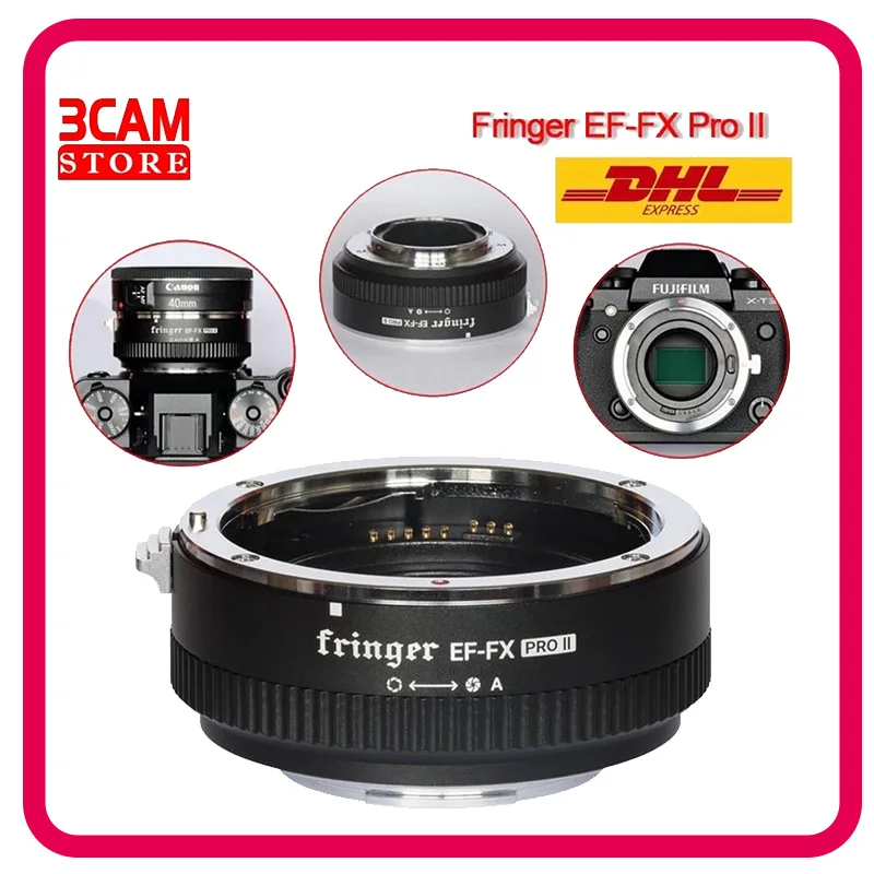 Адаптер для объектива Fringer Φ PRO II Canon EF к адаптеру автофокуса Fujifilm | Электроника