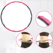 Массаж живота спортивный круг Съемная пена кольцо для взрослых гимнастика круг обруч фитнес тонкая талия похудение оборудование для колец