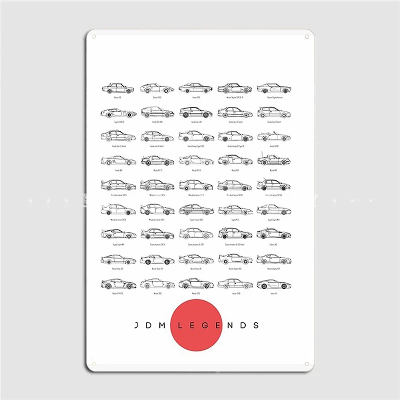 

Jdm энциклопедия легенд, плакат, металлическая фотография, паб, гараж, создание плаката, оловянный плакат