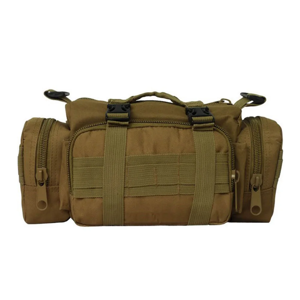 

Outdoor Oxford Cloth Adjustable Strap Camera Storage Waist Bag Cycling Single Shoulder Portable Camouflage Sports Multi Pockets