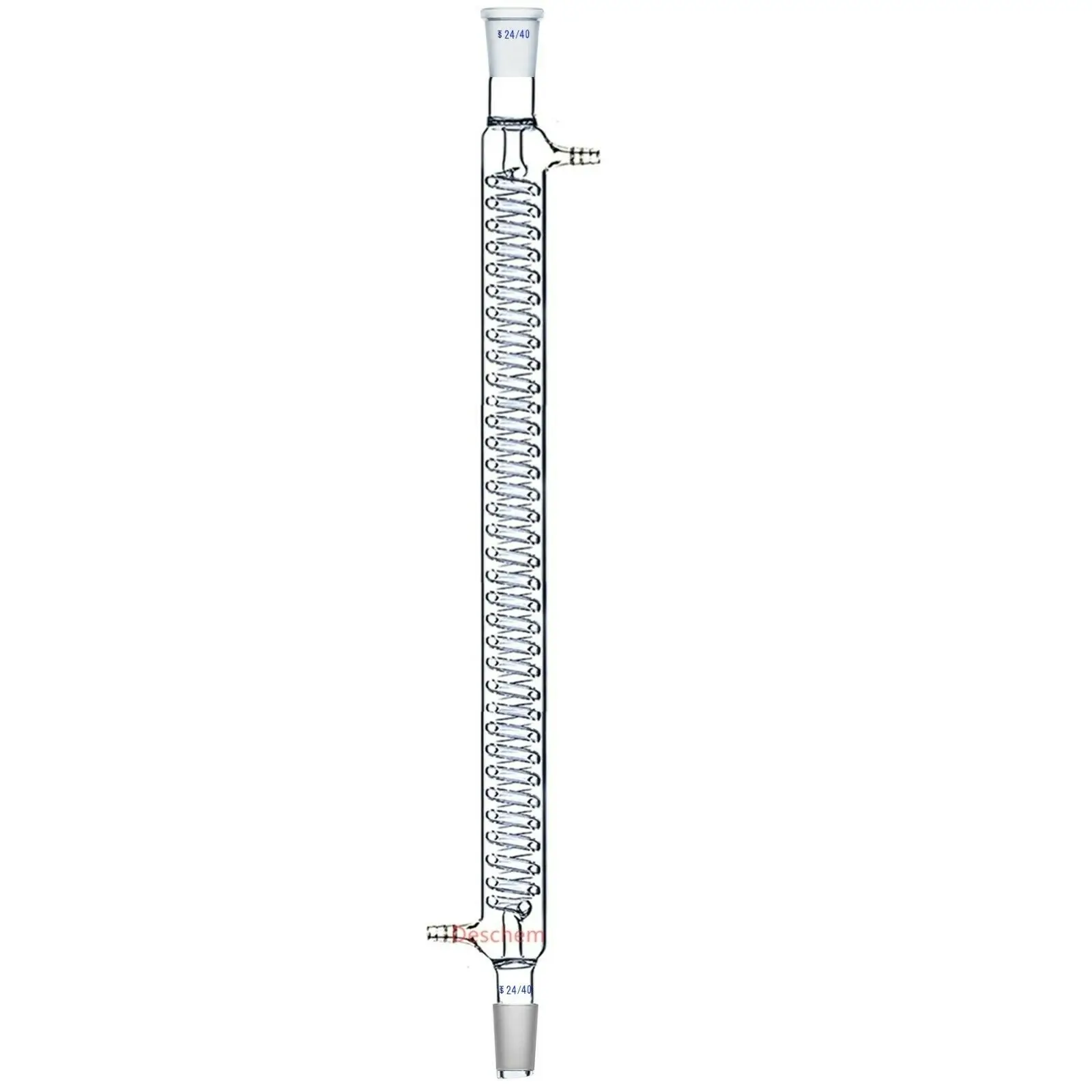 500mm 24 40 Condensador De Vidrio Chaqueta De 50 Cm Intercambiador De Bobinas Cristaleria Quimica De Laboratorio Tubo De Ensayo Aliexpress