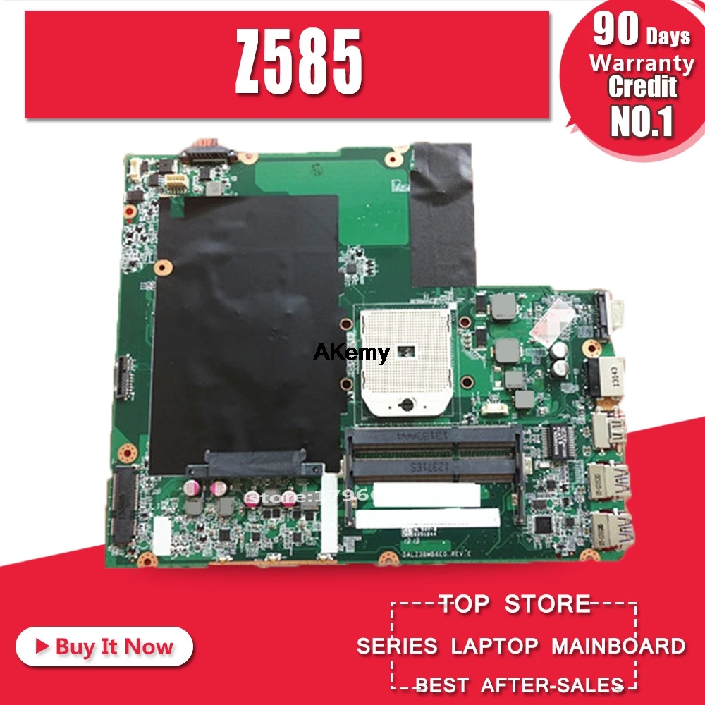 

Genuine FRU:90000919 for Lenovo Ideapad Z585 laptop Motherboard DALZ3BMB6E0 Socket FS1 DDR3 AMD 100% Fully Tested