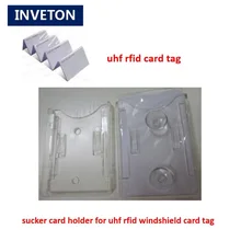 Этикетка, образец держатель карты из ПВХ для IC/id карты UHF RFID ветровое стекло карты тег+ Бесплатные пластмассы rf id карты образец для парковки автомобиля
