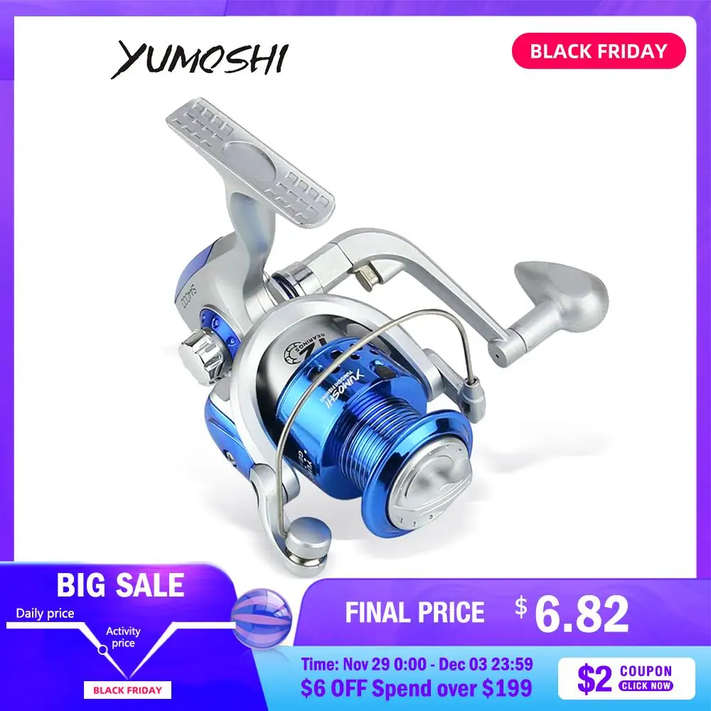 

Carrete SA1000-7000 Spinning Fishing Wheel Fishing Coil Full Meta Left/Right Hand Cheap Fishing Reel Parts