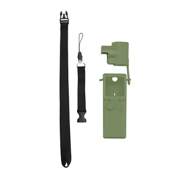 

Lens Cover Photography Handheld Camera Protective Case Silicone Dustproof Easy Install Practical With Strap For Xiaomi Fimi