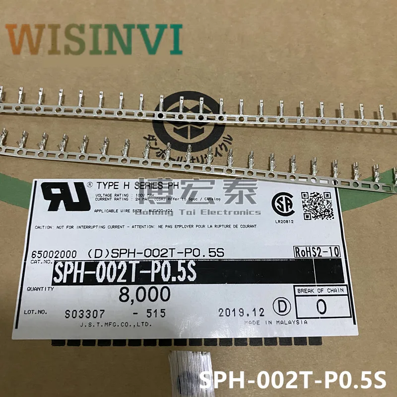 100 Stück 2 mm Gehäusestecker PHR-2 3 PHR-4 5 PHR-6 7 8 9 PHR-10 11 12 13 14 15 16 SPH-002T 004T-P0.5S – Detail 1