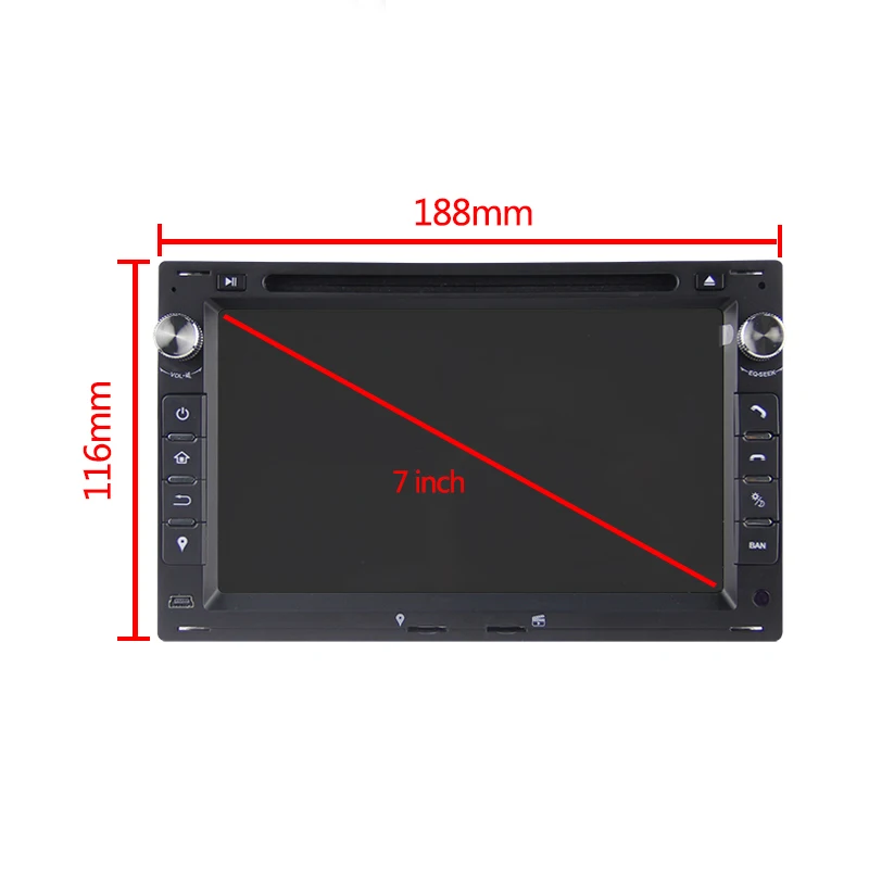 Автомобильный dvd-плеер Android 9,0 радио Gps Sat Nav для Passat B5 Golf Mk4 T5-Polo