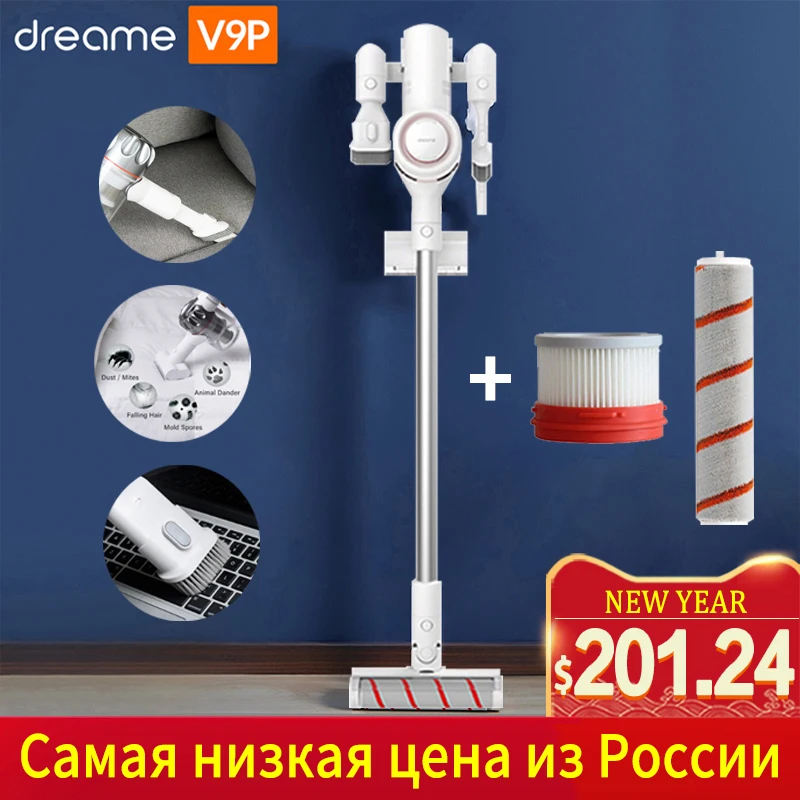 

2019 Xiaomi Wireless Cyclone Filter Dreame V9 Handheld Cordless Mi Carpet Sweep Dust Collector home Vacuum Cleaner Portable