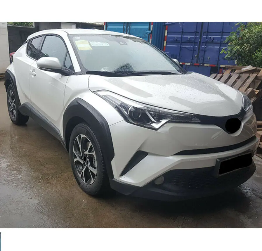 Модификация автомобиля автомобильные аксессуары авто боковое колесо Арка крыло вспышки молдинг планки подходит для Toyota CHR
