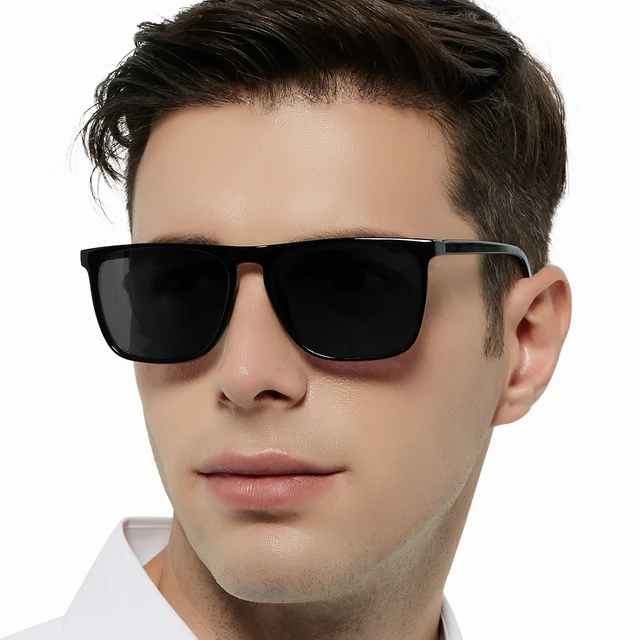 Mens Sunglasses Polarized Brand Designer Luxury Anti-glare Car Glasses  Fashion Square Male Sun glasses Black Shades Goggle UV400 - AliExpress