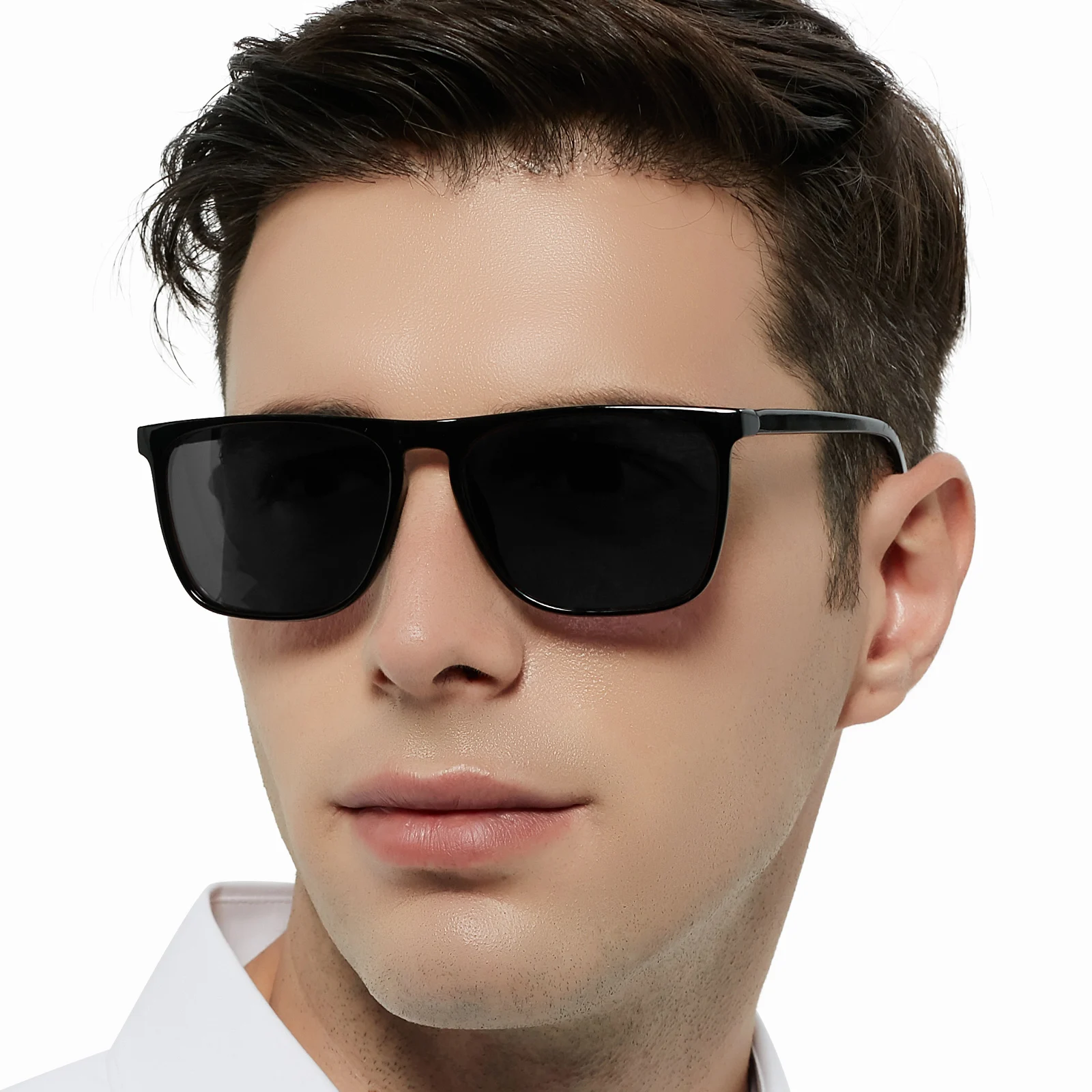 Mens Sunglasses Polarized Brand Designer Luxury Antiglare Car Glasses