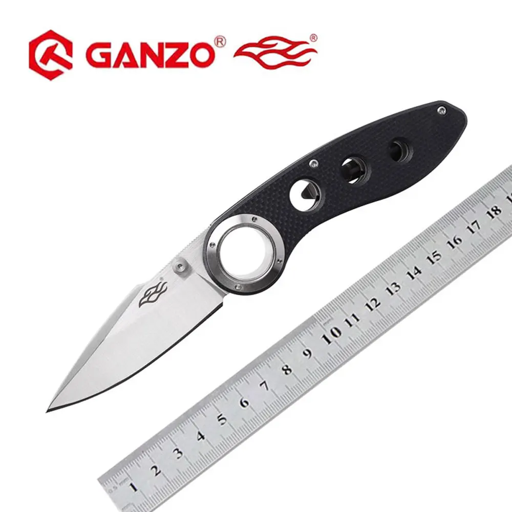  Ganzo Firebird F708 440C blade G10 Handle EDC Folding knife Survival Camping tool Hunting Pocket Kn