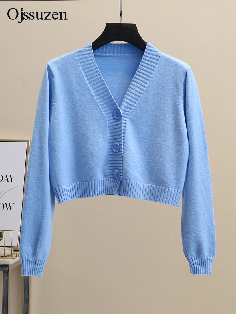 Women Long Sleeve V-neck Cropped Jumpers Knitwear Knitting Coat Cardigan Hotsale Women Long Sleeve V-neck Cropped Jumpers Knitwear Knitting Coat Cardigan Hotsale