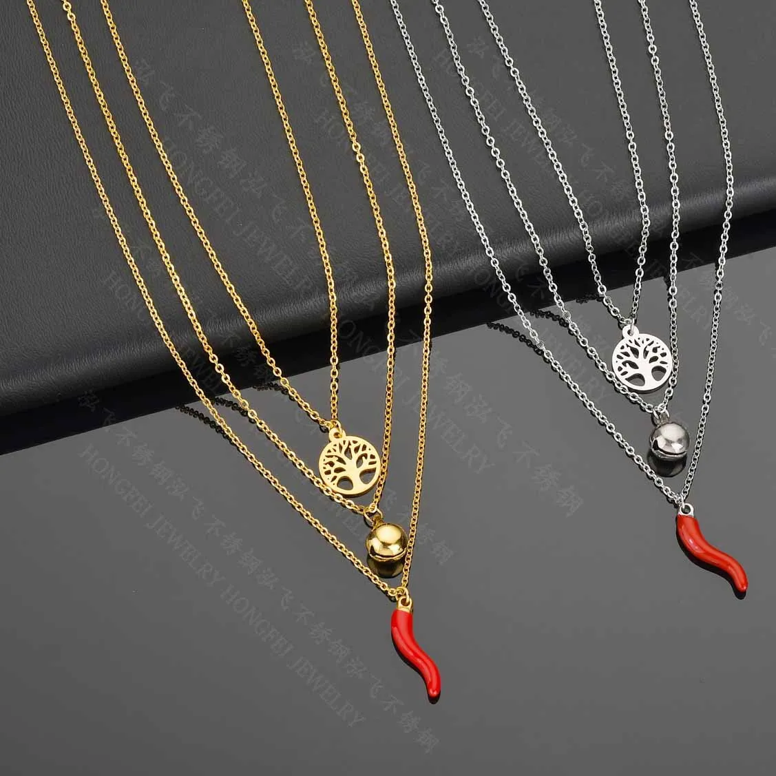 Женская многослойная цепочка Древо жизни в стиле бохо подарочное ожерелье из