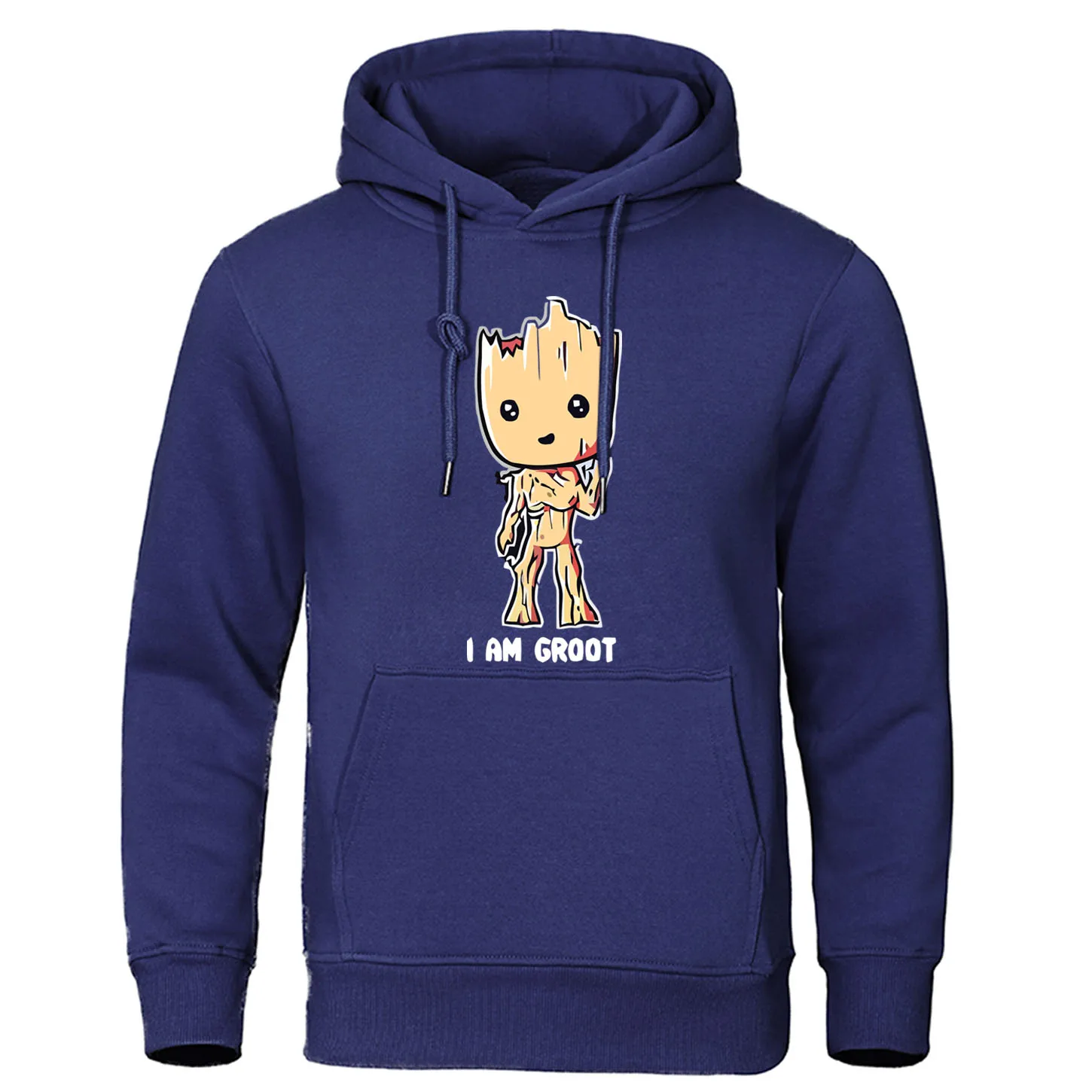 Guardians of the Galaxy, крутые толстовки, I AM Groot, Мужская толстовка, Мстители, супергерой, толстовка, мужская, осень, зима, теплый пуловер
