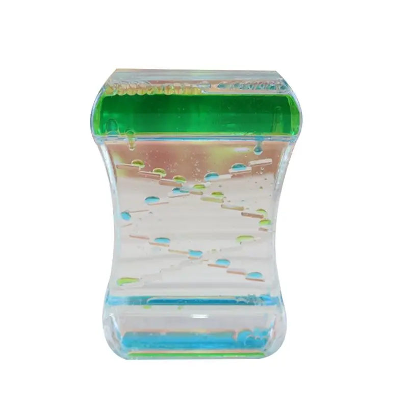 Цветные песочные часы плавающая жидкость для сенсорного акрилового стола орнамент