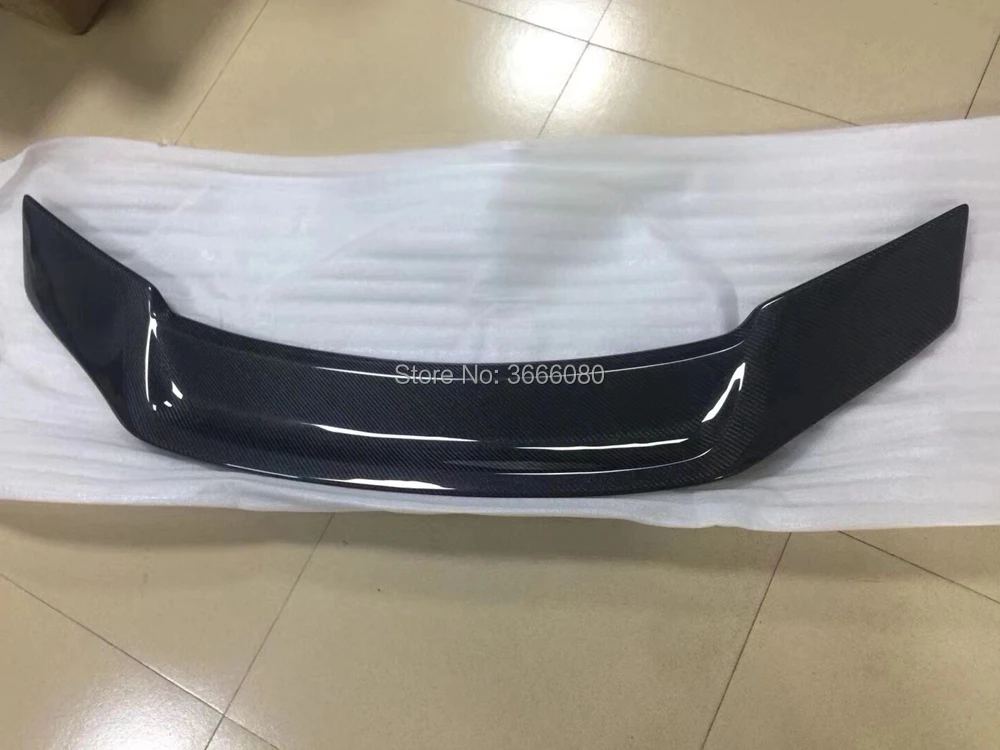 Для Audi A4 B8 B8.5 2013 высокое качество карбоновое волокно задний багажник крыло губы задний спойлер крыло автозапчасти