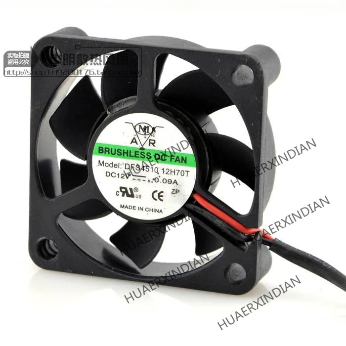 

Original NEW 4510 12V 45mm 4.5CM dfs4510 12h70t Motor protection cooling Fan