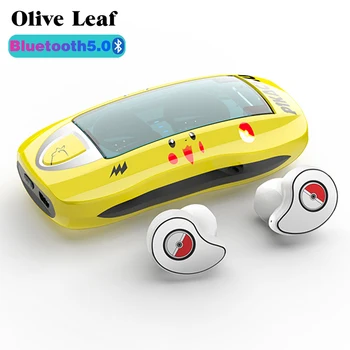 

T911 TWS Wireless Bluetooth Earphone Sports Earbuds Waterproof Cute GT/SPEED Car Model Charging Case For Xiaomi Huawei Iphone