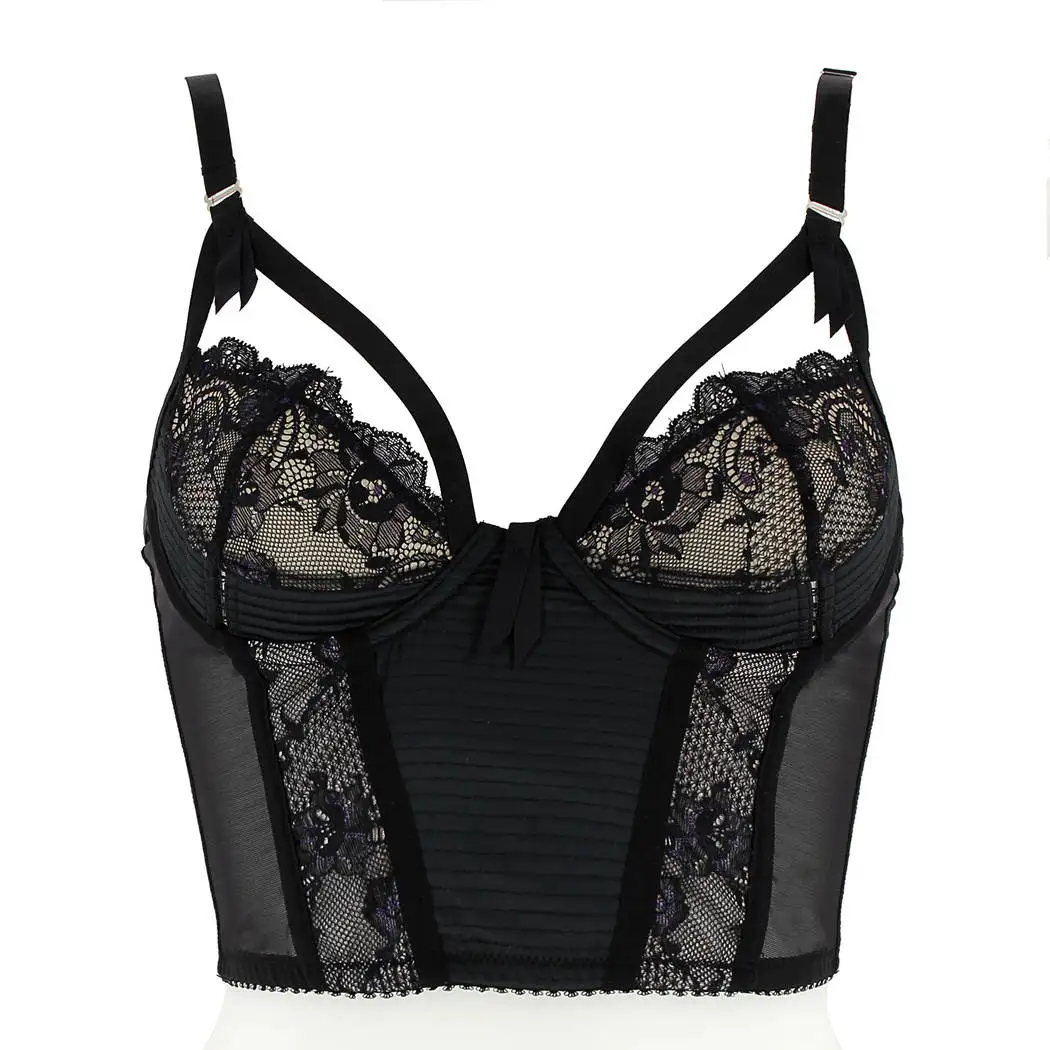 EFIOLY NT19A02182019 новинка серий Madame X черный красный бюстгальтер с глубоким v-образным