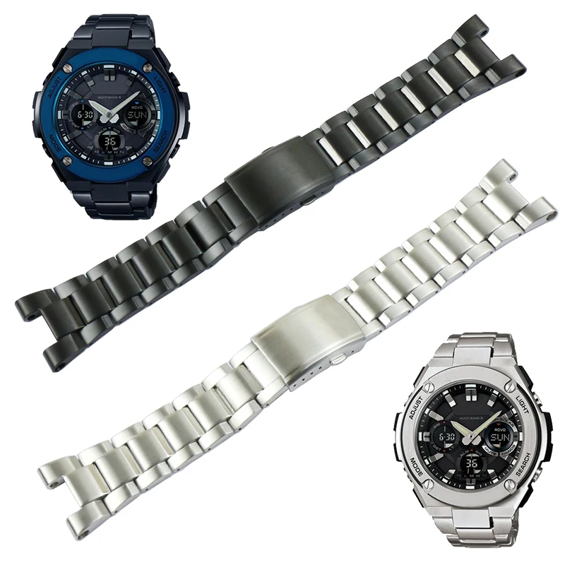 Cinturino in acciaio inossidabile da uomo per cinturino in acciaio  inossidabile Casio G SHOCK GST W300 400G B100 S310 sport cinturino in  acciaio inossidabile impermeabile|Watchbands| - AliExpress