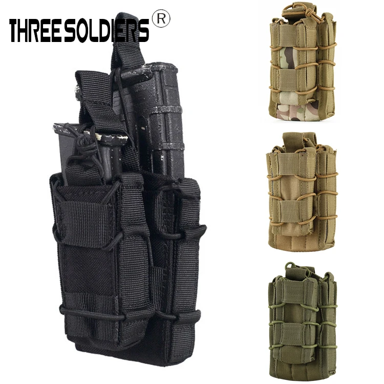 

Tactical Molle Magazine Pouch Bag for M4 M14 AK Airsoft Open Top double Rifle Pistol Mag Pouch Ammo Pocket Case Accessories