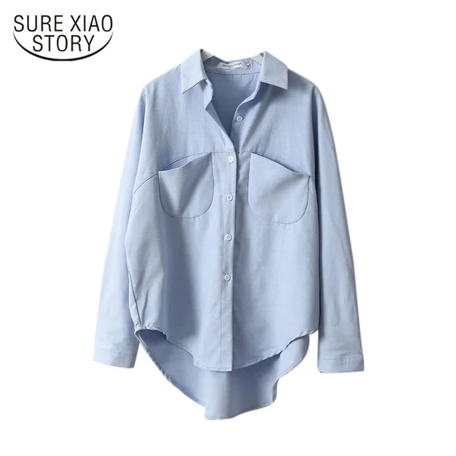 US $12.78 Vintage Women Shirts Blusas Roupa 2019 Spring Women Summer Blouse Korean Long Sleeve Womens Tops an