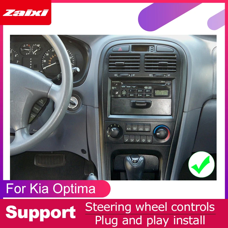 Автомобильный мультимедийный dvd плеер ZaiXi на android с gps для Kia Optima 2005 ~ 2010