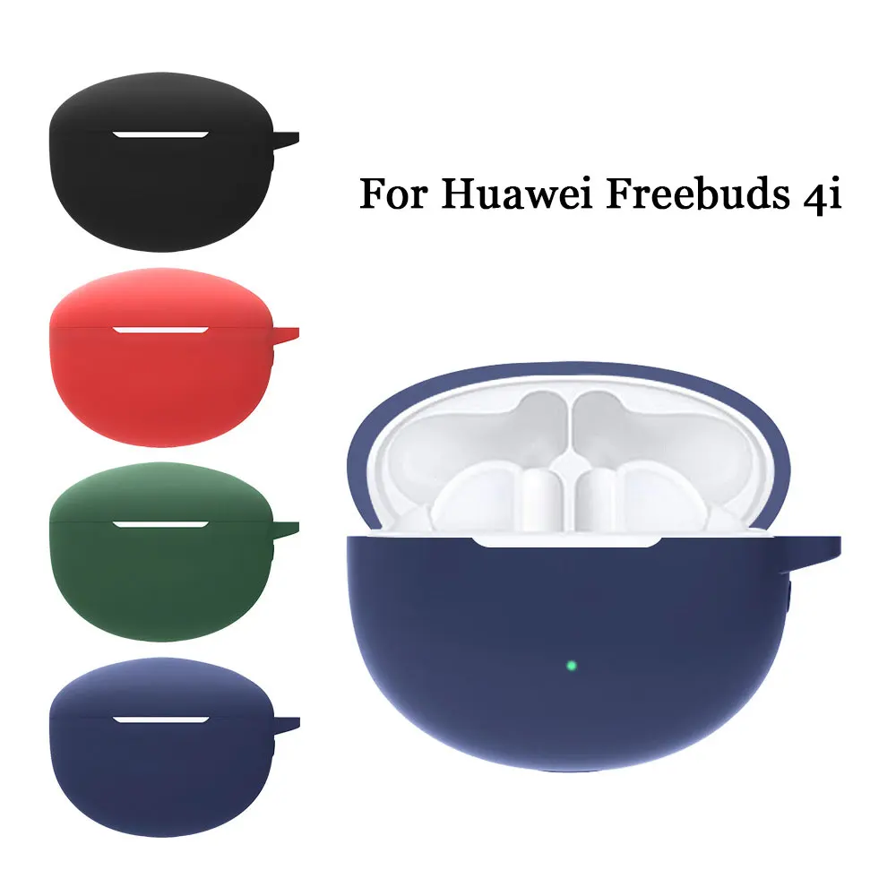 New Wireless Earphone Case For Huawei Freebuds 4I Anti-dust Bluetooth Earphones Protective Cover for Freebuds 4th Generation hard shell earphone protective case cover for apple airpods 1 2 pro 3 symphony water drop bluetooth wireless headset cover