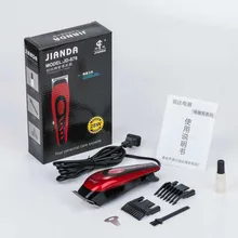 Jianda 878 перезаряжаемая машинка для стрижки волос для взрослых для детей электрическая машинка для стрижки волос Супер тихая Бытовая бритва