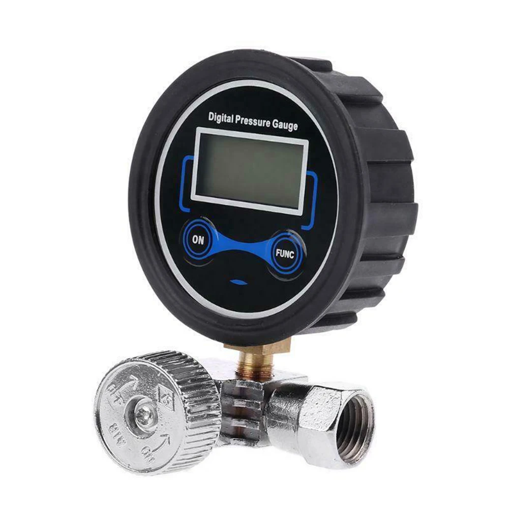 

Pneumatic Portable Digital Display Hardware Air Pressure Regulator 1/4 Inch Control Tool Sprayer 200PSI Alloy Steel Easy Install