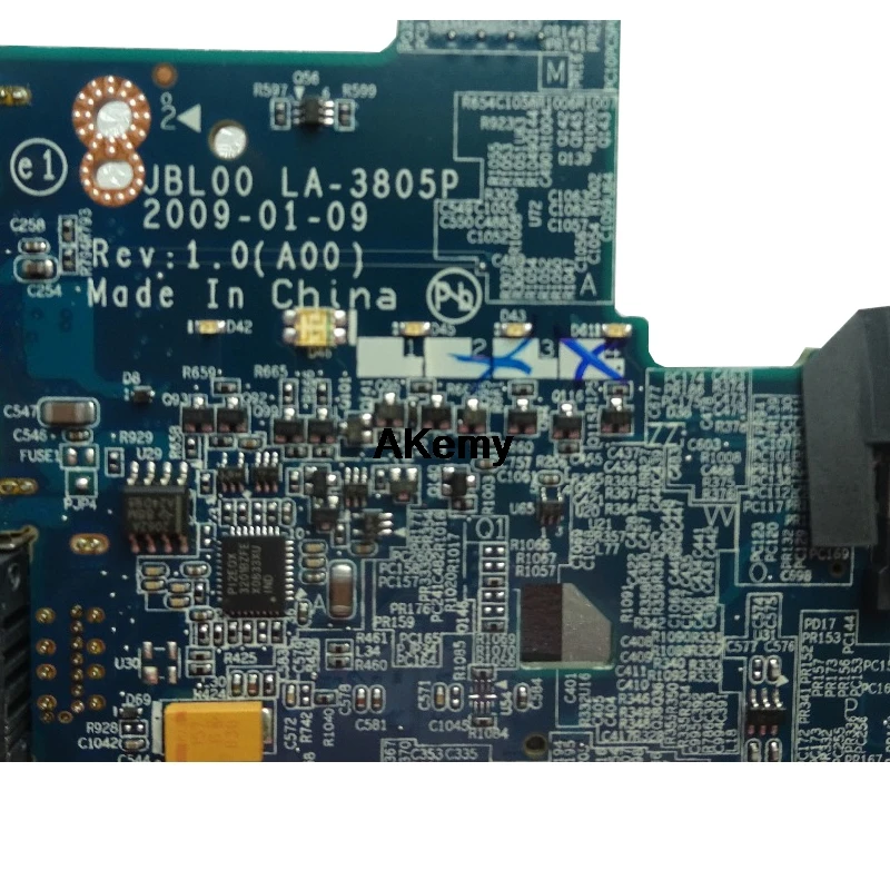 Для Dell E6400 интегрированная материнская плата ноутбука LA-3805P CN-0G784N G784N CN-0J470N J470N полный тест