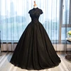 It's YiiYa Wedding Dress 2022 High Neck Beading Lace Black Wedding Dresses Elegant Plus Size Crystal Long Vestido De Novia CH057 ► Photo 2/4