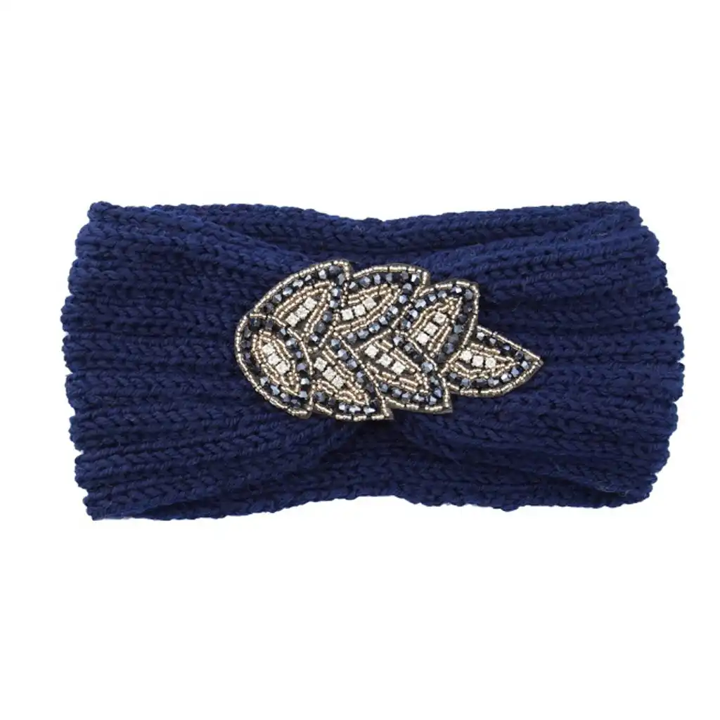 2019 new arrival turban ethnic big hair bows headband for girls