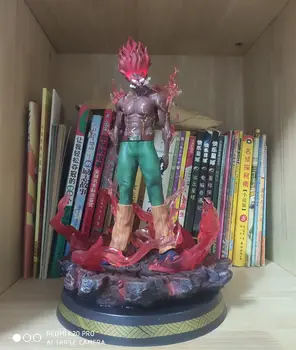 

[Funny] Anime 30cm NARUTO Eight-door Armor Might Guy Light Action Figure Collection Model Toys Doll kids child gift