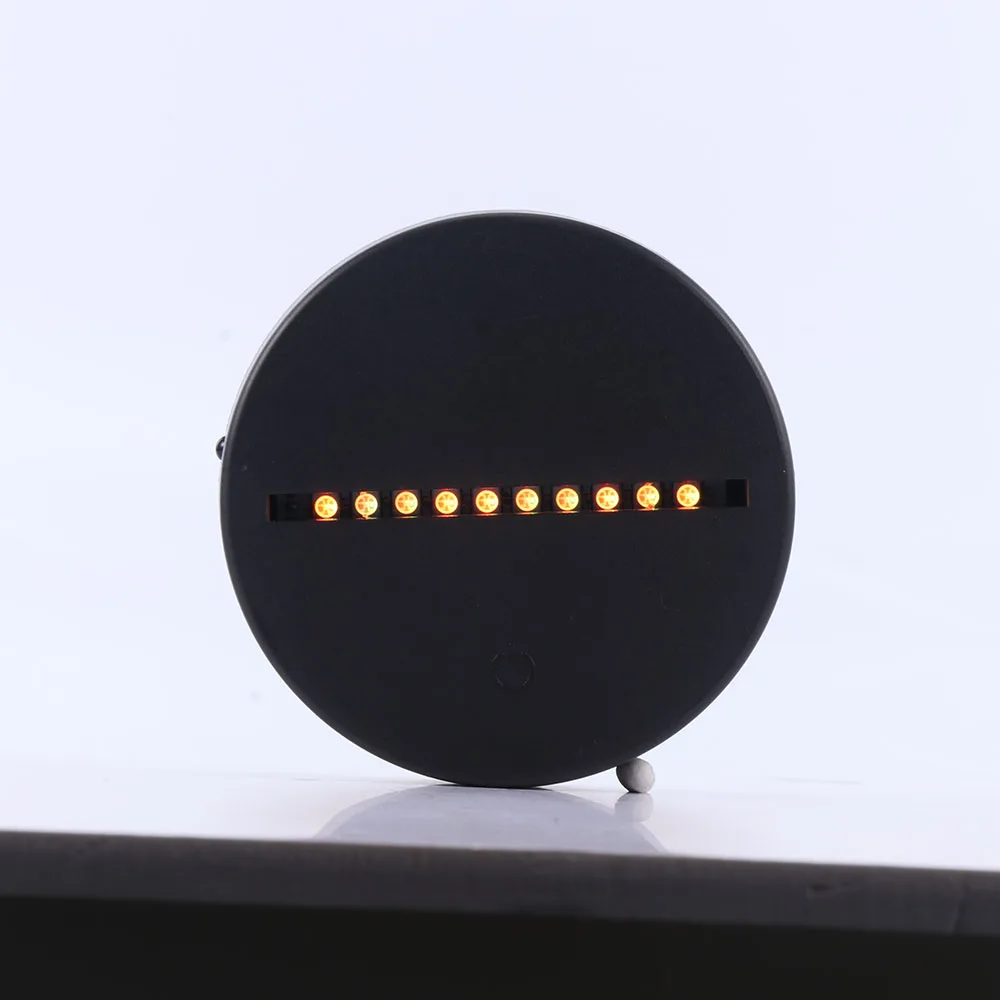 

Konesky Colorful LED Night Lamp Base Touch Sensor Switch Modern Black USB Cable Remote Control Night Light Base