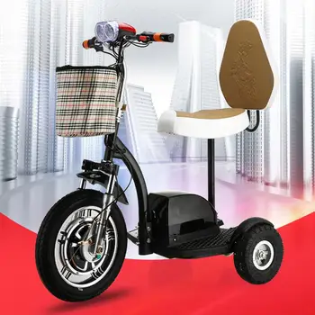 

Citycoco Electric Scooter 3 Wheels Electric Bike For Elderly Disabled 350W 48V Tricycle Scooter Electric