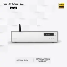 SMSL B2 USB интерфейс Высокая точность часы источник Bluetooth цифровой интерфейс к ies коаксиальный/оптический/AES/BNC