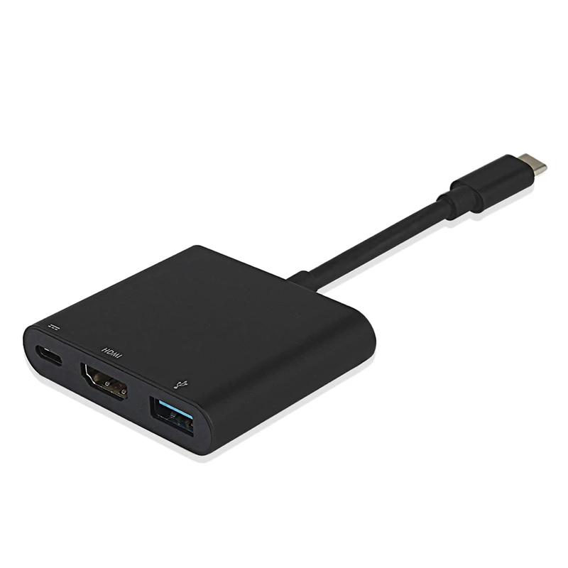 ABKT-HDMI USB C концентратор адаптер для переключателя, 1080P Тип C к HDMI конвертер док-станция кабель для переключателя