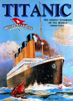 

JMINE Div 5D Titanic Ship Ocean Full Diamond Painting cross stitch kits art High Quality Scenic 3D paint by diamonds