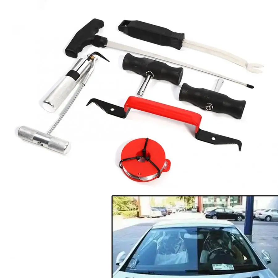 

7Pcs/sets Professional Windshield Removal Tool Kit for Car Repair Accessories Windscreen Removal Set With Box Domestic Delivery